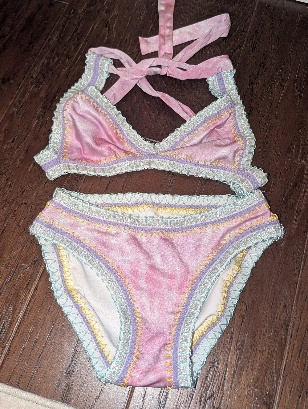 Girls Size 8 High End Bathing Suit